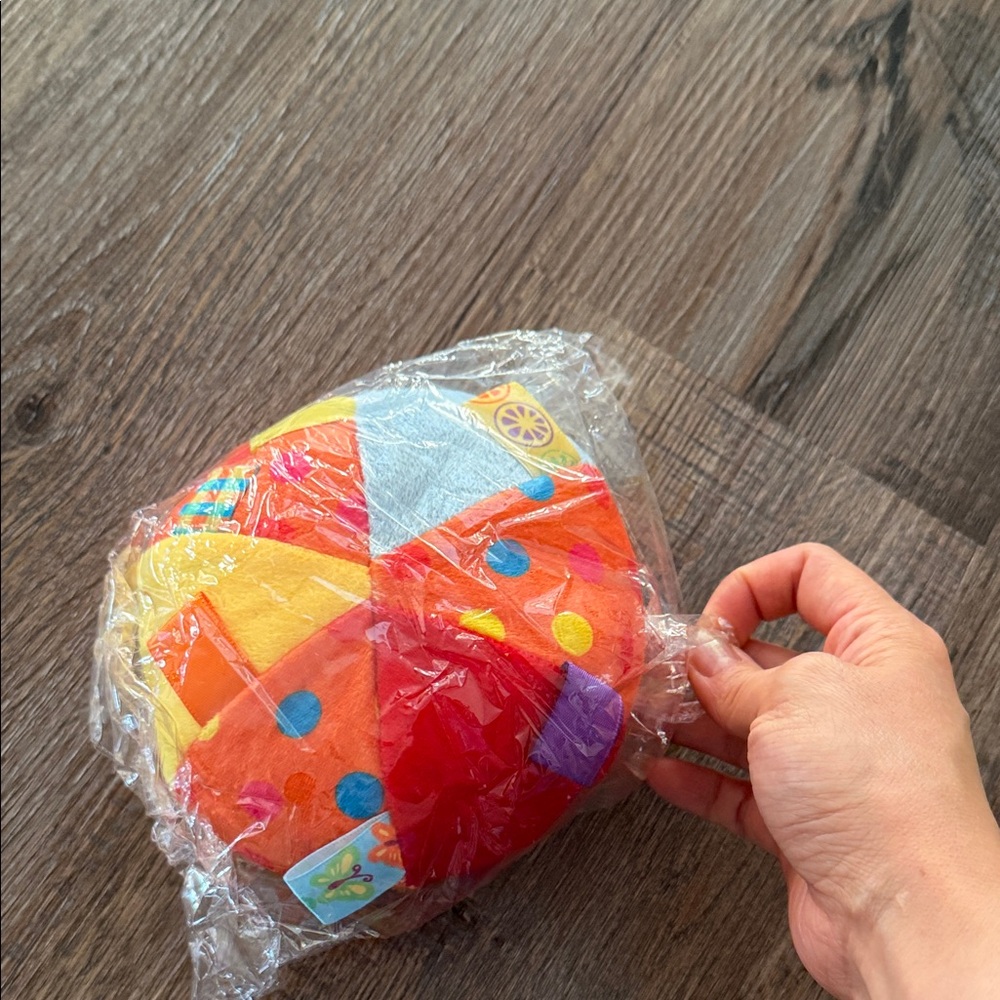 Colorful Patchwork Soft Toy Ball